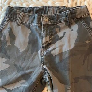 Wrangler Boys Camo cargo pants